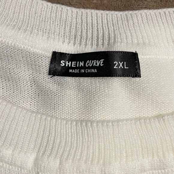 SHEIN LUNE Plus Drop Shoulder
Colorblock Sweater - Size 16 (2XL) - Picture 4 of 9